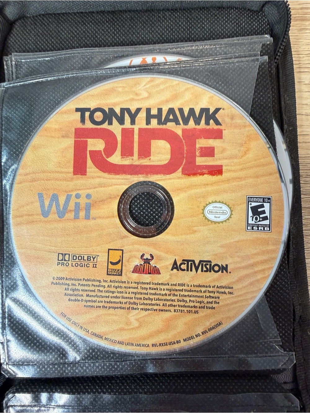 Tony Hawk RIDE for Wii - No box
